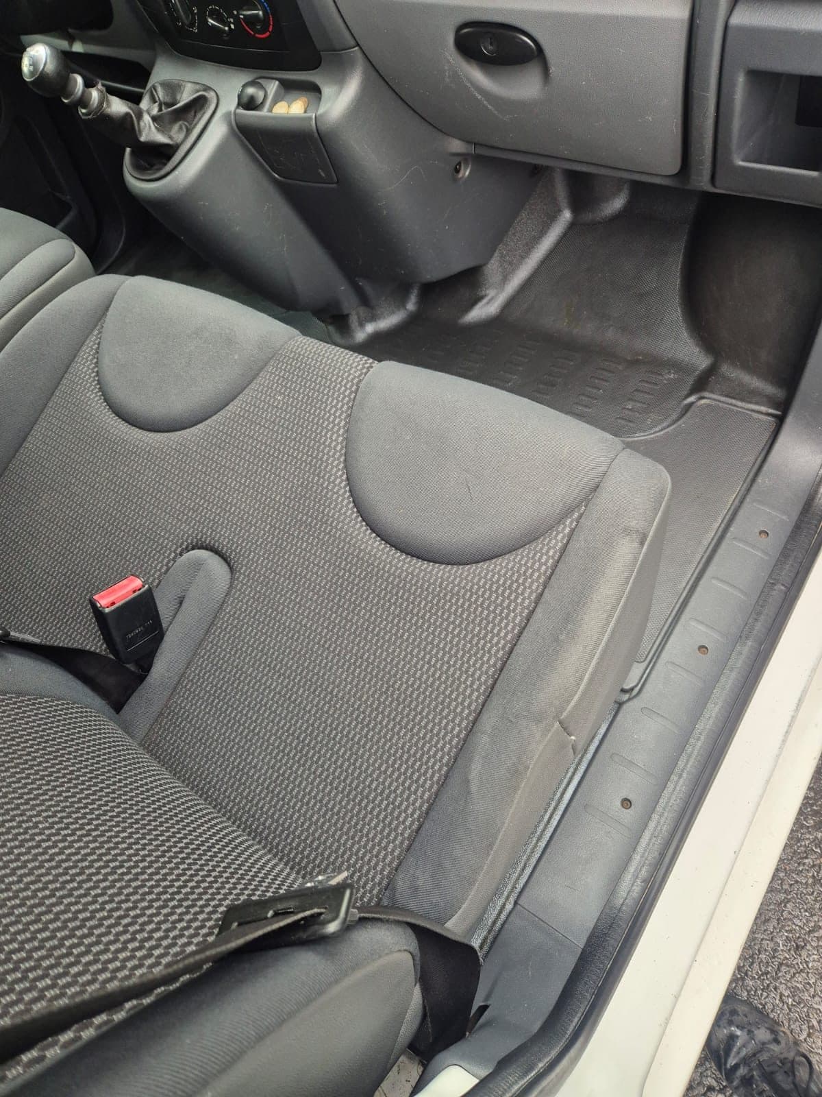 Détachage siège tissu